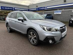 Subaru Outback at D Salmon Cars Weeley