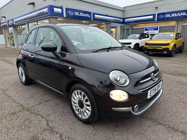 Fiat 500 1.2 Lounge 3dr Hatchback Petrol BLACK